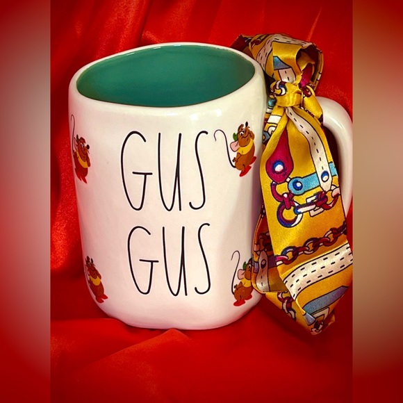 Disney Princess Rae Dunn Cinderella Gus Gus Mug By Magenta- Double Sided - Picture 1 of 7